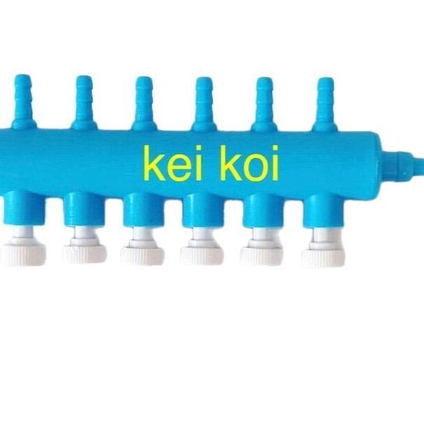 Afterday- Kran Angin Aerator 6 Lubang Air Pump