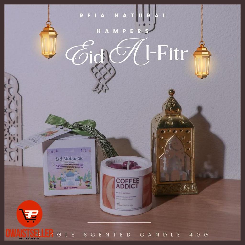 Sale Re.Ia Natural Scented Candle Lilin Aromatherapy Gift Set