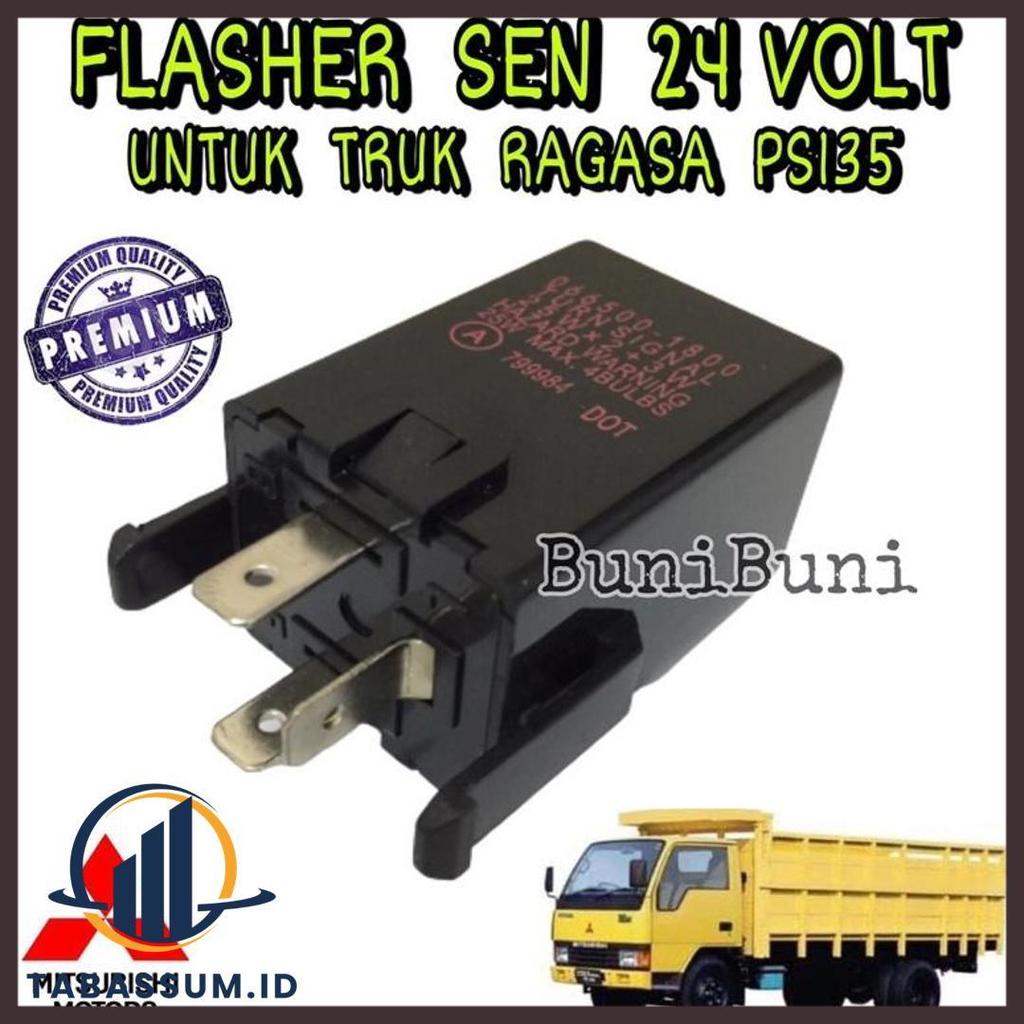 Berkualitas Flasher Sen / Otomatis Sen Untuk Mobil Truk Mitsubishi Ps135 / Ragasa Ps 120 - 135 24 Vo