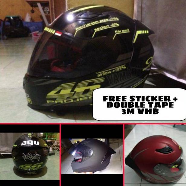 HOT DEALS Spoiler helm cargloss yamaha honda dll