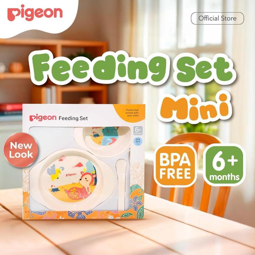 Makassar  Pigeon Feeding Set Mini Tempat Makan Bayi Set