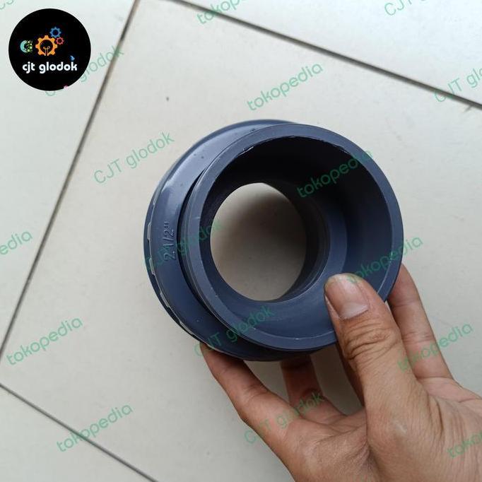 Pilihan- Watermur Pvc 2 1/2 Inchi Socket / Water Mur Pvc 2.5"