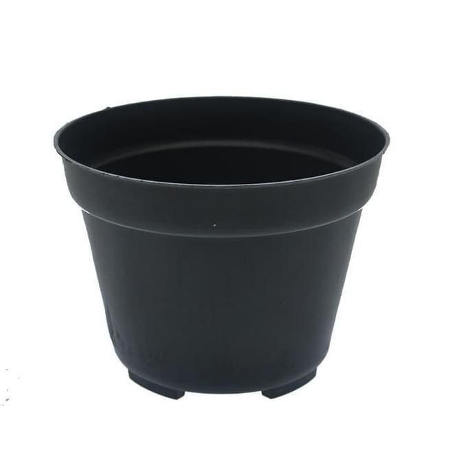 Pilihan- Pot Bunga Tanaman Plastik 40 Cm Hitam Simba