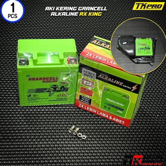 AKI RX KING RXKING FULL KERING ALKALINE ATX3L AKI RX KING ALKALINE ATX3L 12VOLT MF PROMO