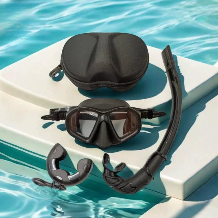 Masker Freedive Kacamata Low Volume Mask Panah Ikan Selam Spearfishing Freediving Snorkeling Free Di