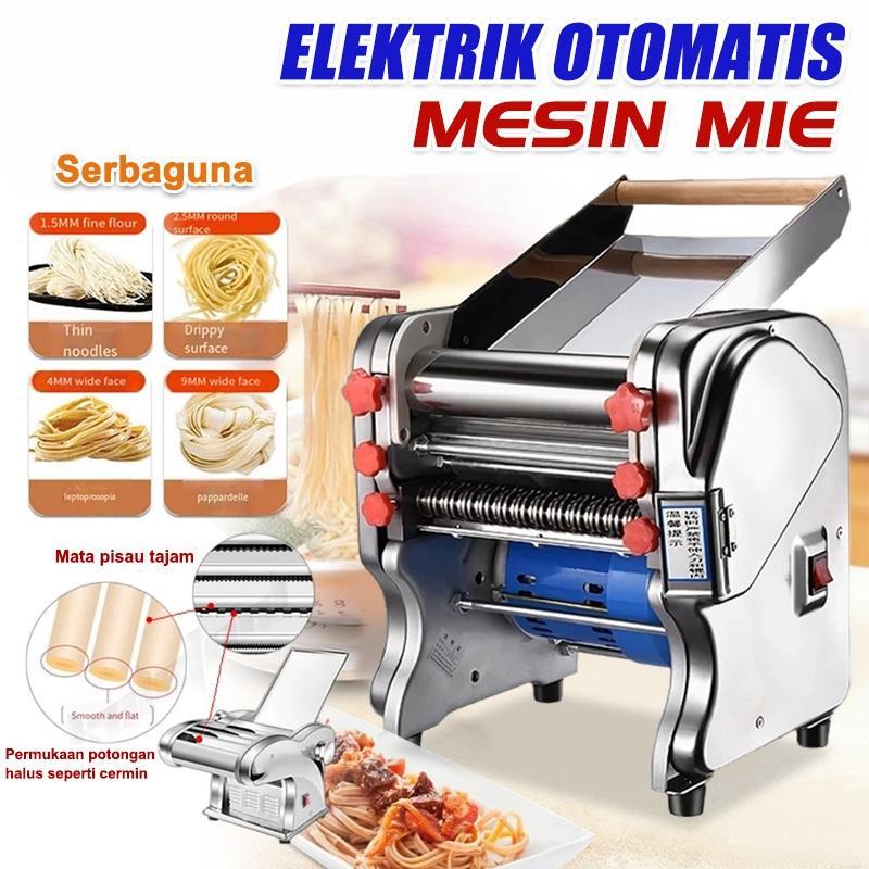 Mesin Mie Listrik 550W - Alat Pembuat & Penggiling Mie Otomatis Mie/Mesin Mie Listrik Gilingan/Otoma