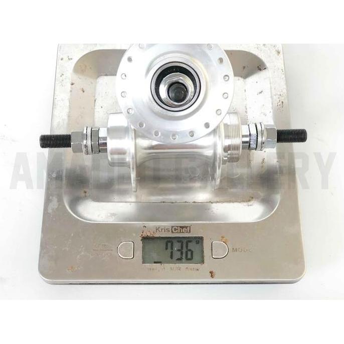 Hub Bmx 36H Hub Freehub 36 Hole Dk Bmx Silver Bearing New Old Stock