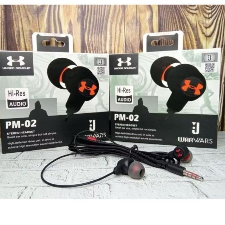 Hot Sale [Promo] Jbl Pm-02 Ori Headset Hi-Res Audio Stereo Super Bass Ada Mic Bisa Buat Telp Earphon