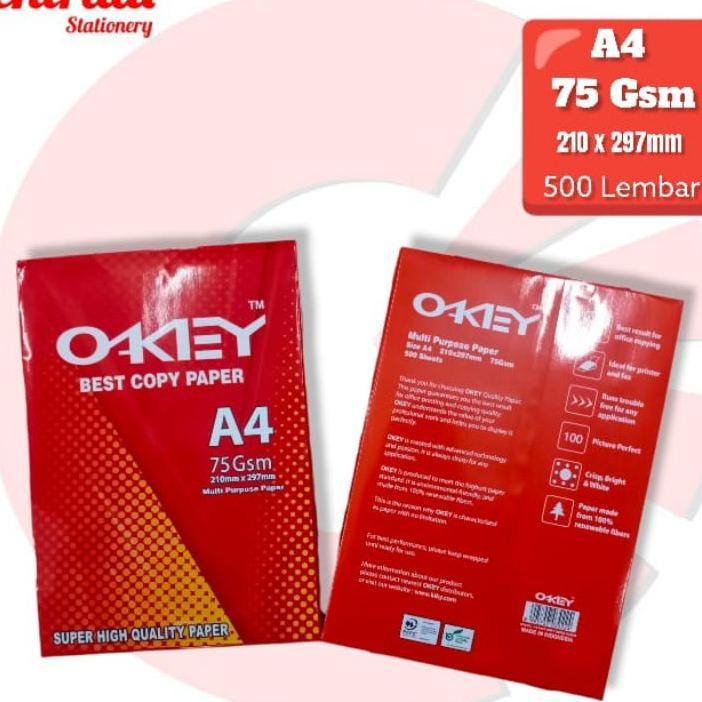 Kertas Hvs Okey A4 75