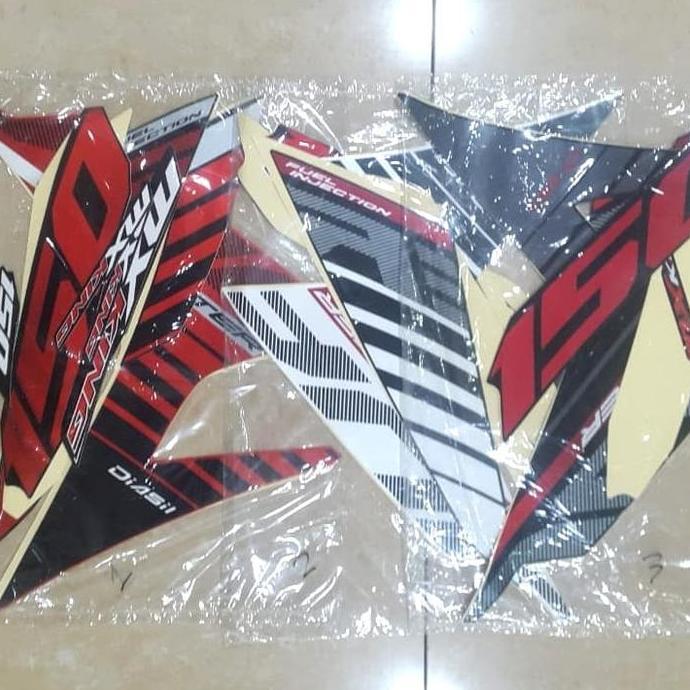 Stiker body Mx King 2015 / Striping motor Mx king 2015