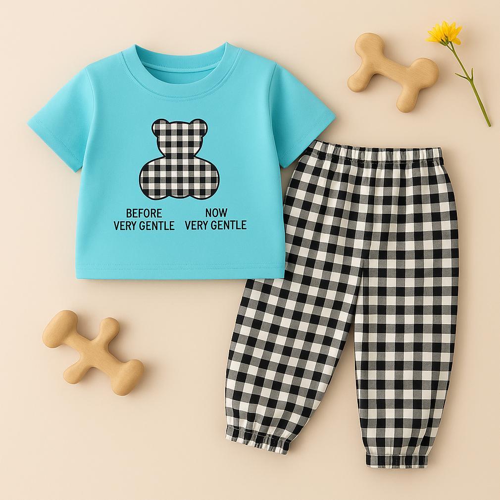 New Najwa - Setelan Anak Serli Terbaru / Setelan Anak Bear Tartan