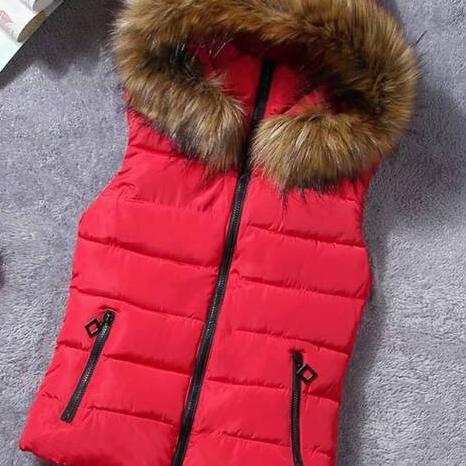 Winter Vest Women/ Jaket Rompi Wanita Tebal