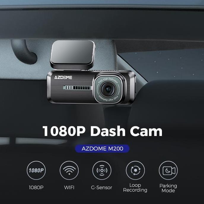 Azdome M200 Full HD Dashcam Dash Cam Car Camera Kamera Mobil [terbaik]