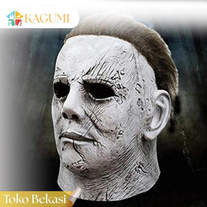 Kagumi Topeng Haloween Topeng Michael Myers Michael Myers Mask Topeng Latex Topeng Pesta Halloween /