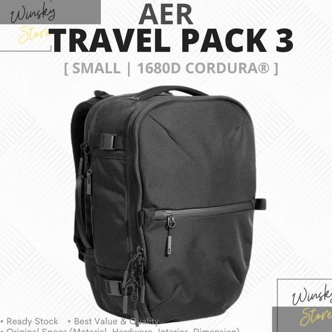 Terlaris Aer Travel Pack 3 Cordura 1680D Small - Backpack Bag/Tas Edc