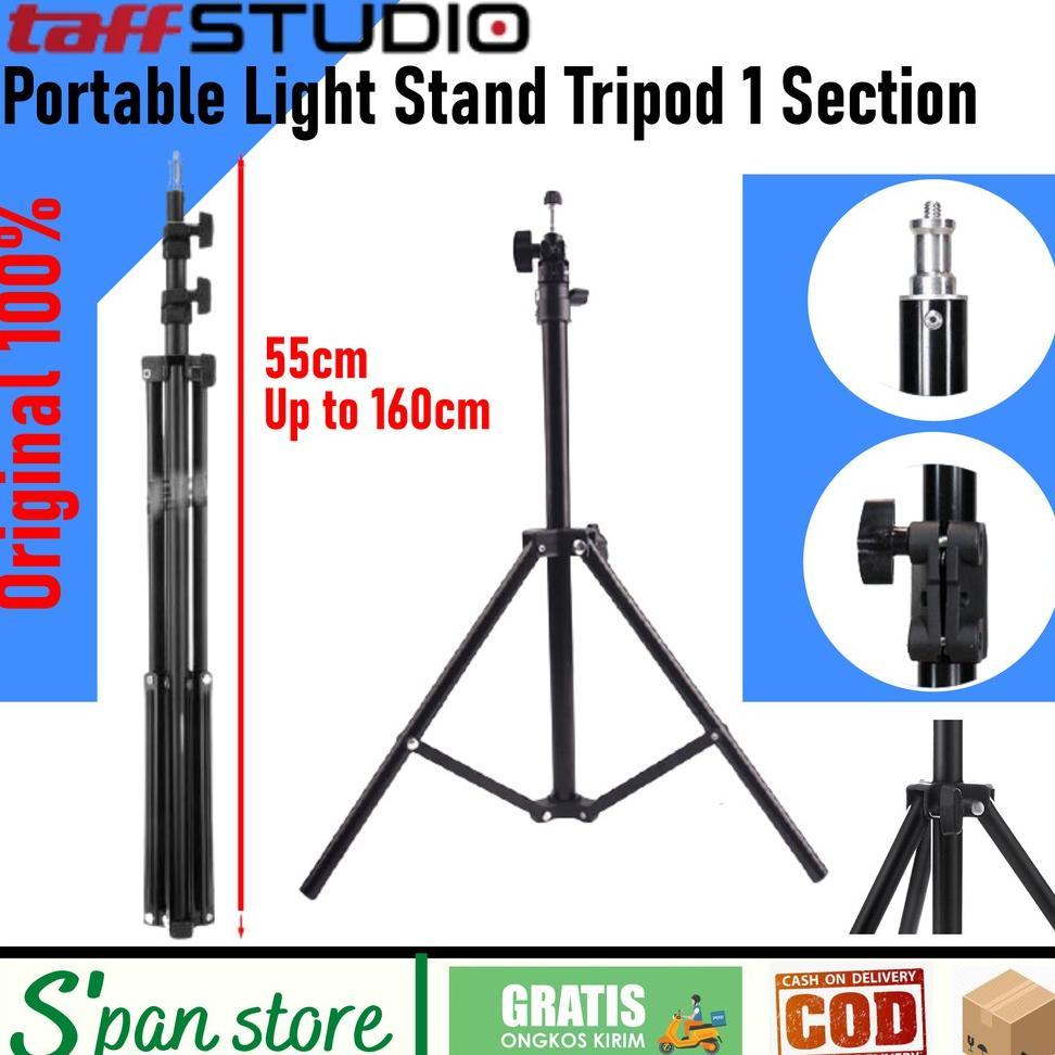 Tripod Light Stand For Lighting, Ring Light, Handphone Universal