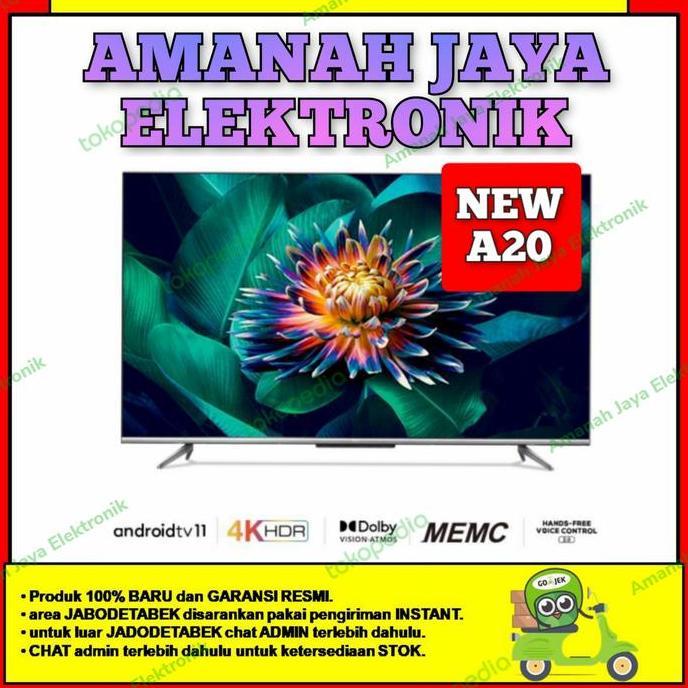 (Good) TCL 43A20 Android TV 43 inch Android 11.0 UHD 4K | TCL A20 DOLBY ATMOS
