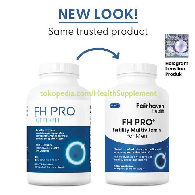 Kitman- Fh Pro For Men Fairhaven Health Suplemen Kesuburan Pria