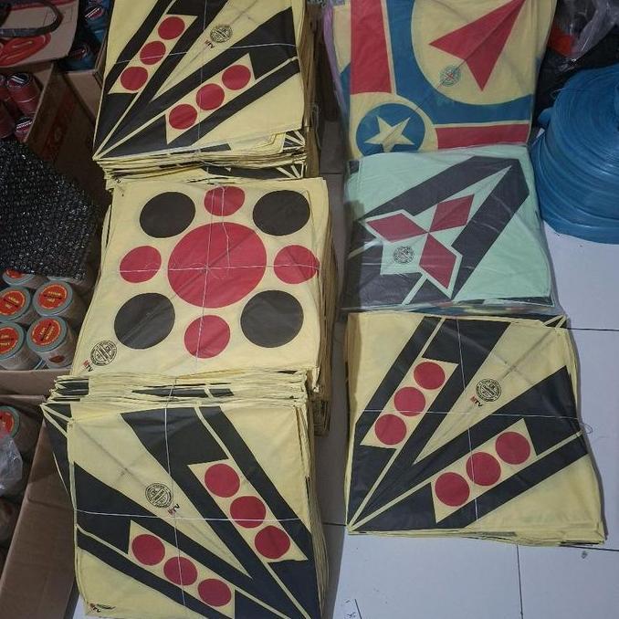 Layangan Sablon CK SP UK 51X58 per 100 pcs