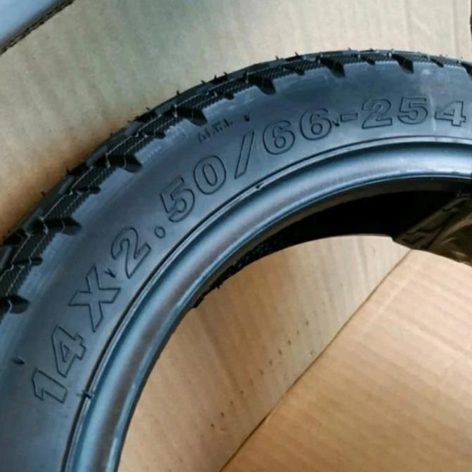 Ban Luar Selis Sepeda Listrik Tubeless 14 X 2.50