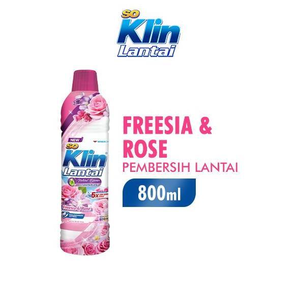 Fullcline- Soklin Pembersih Lantai Freesia & Rose 800 Ml