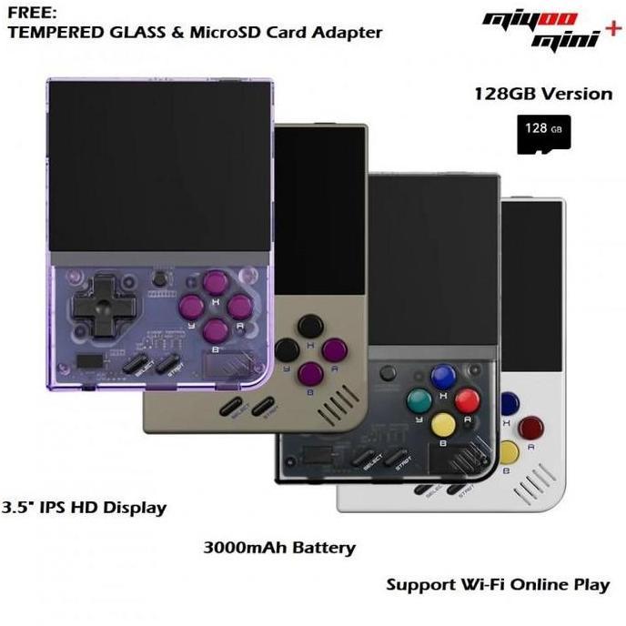 MIYOO Mini+ Plus Retro Handheld Video Game Console Classic