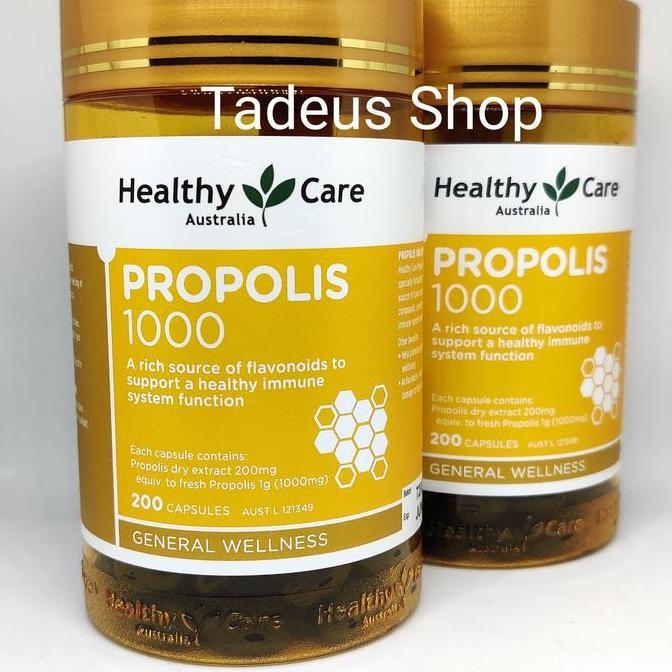 Plus- Healthy Care Propolis 1000Mg 200 Kapsul Tablet
