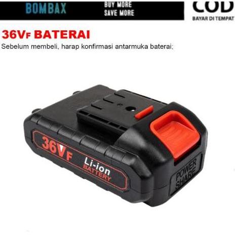 BATERAI BOR TANPA KABEL 36V BATERAI CADANGAN MESIN BOR CORDLESS 36VOLT HIGH QUALITY