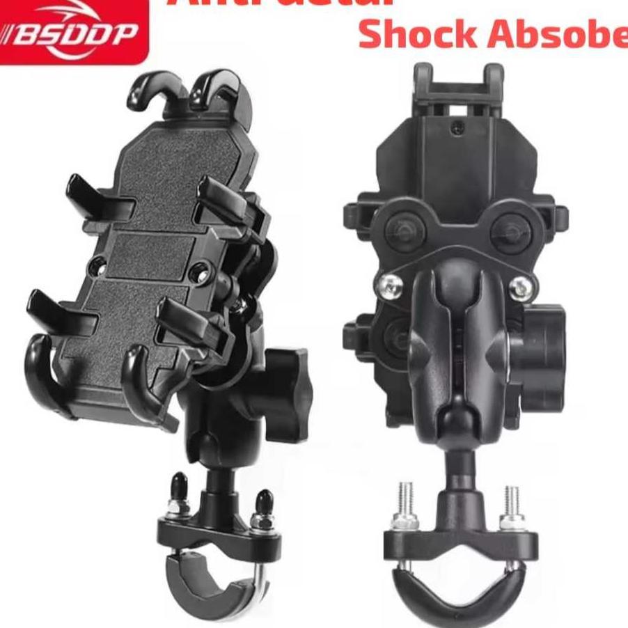 Servo Road - Phone Holder Servo Rh-F0108 Holder Hp Motor Dudukan Handphone Universal Holder Stang Mo