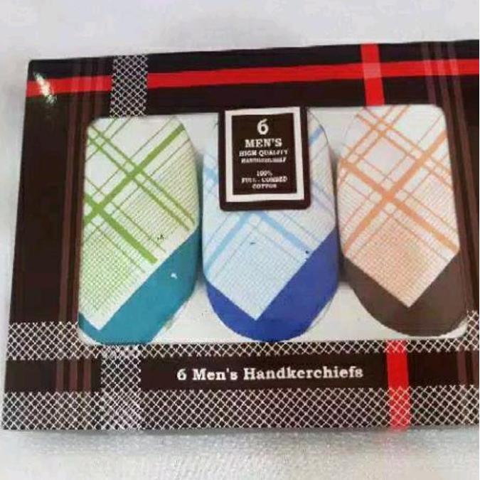 Youbit- Sapu Tangan Pria Katun Handkerchief Saputangan Selampe Lelaki Cowok