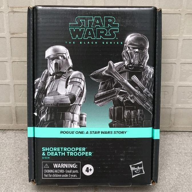 HASBRO STAR WARS BLACK SERIES SHORETROOPER & DEATH TROOPER 2-PACK ROGUE ONE