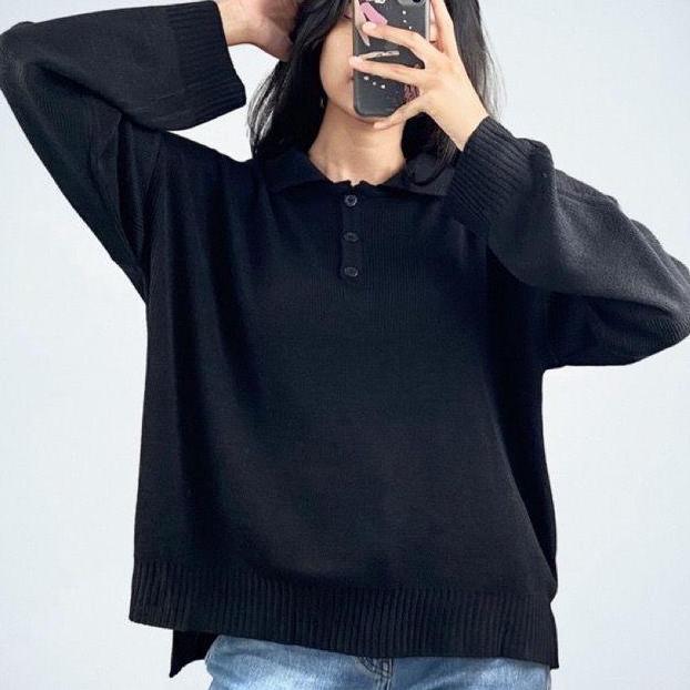 ENZY SWEATER RAJUT KOREA KNIT VS