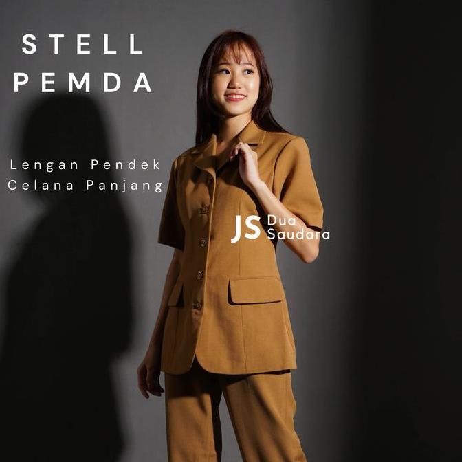 setelan pemda wanita / stelan celana pemda / baju pemda / baju pns