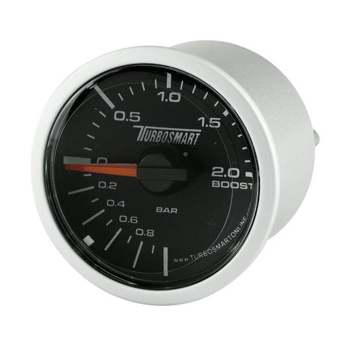 TURBOSMART BOOST GAUGE 0-2 BAR 52MM MECHANICAL BOOST METER TURBO