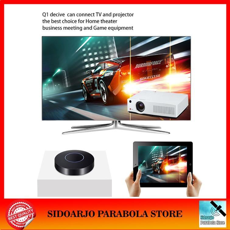 Hdmi Av Rca Dongle Wireless Wifi Mirorring Anycast Miracast Mirascreen Airplay Ezcast Q1