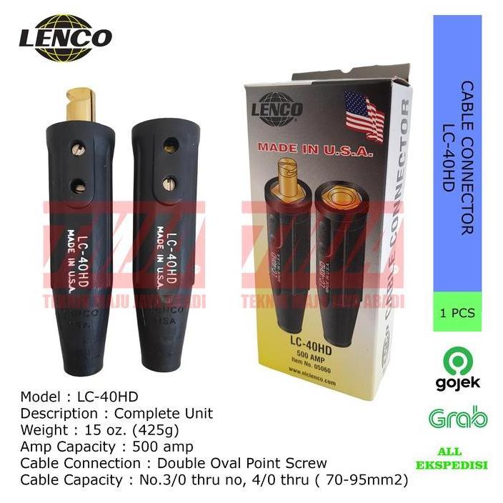 periperwy/ LENCO Cable Connector Set LC-40HD Diskon