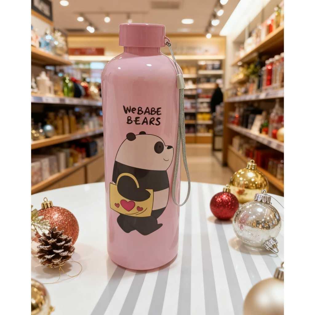 Botol Minum Plastik We Babe Bears 1000Ml Water Bottle Kartun Lucu 1 Liter