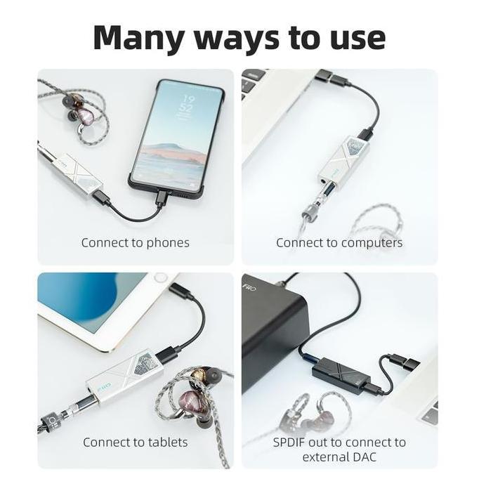 mf_ratna/ FiiO KA13 Premium Portable DAC/AMP Desktop-Grade Amplification KA 13 Diskon