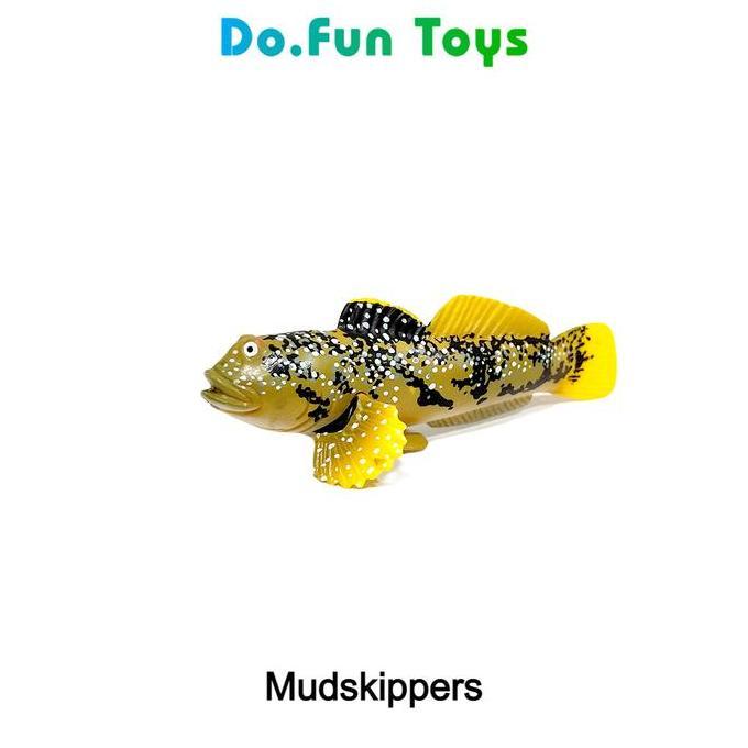 mainan - Mudskippers Animal Figure / Miniatur Mainan Ikan Tembakul / Glodok Diskon