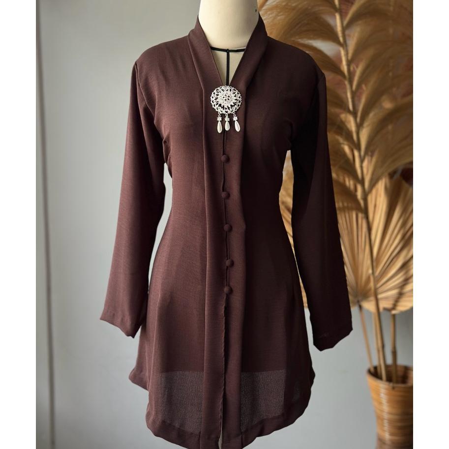 (Kebaya Jumbo)Kebaya Muslim Modern/Kebaya Bali Panjang/Kebaya Panjang Untuk Hijab