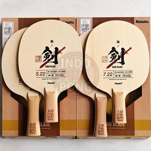 Nittaku Hino 5.22 7.22 Carbon FL CP Kiso Hinoki Blade 522 722 Tipis More