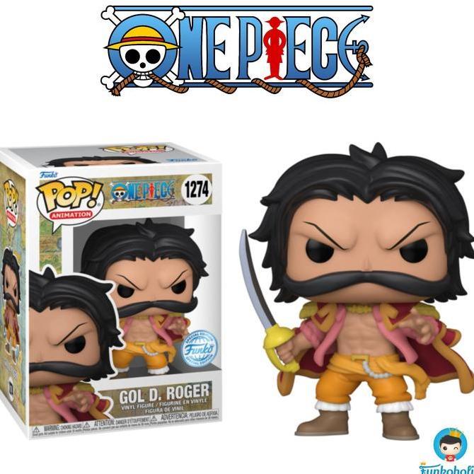 mainan - Funko POP Animation One Piece - Gol D. Roger [Exclusive] #1274 Diskon
