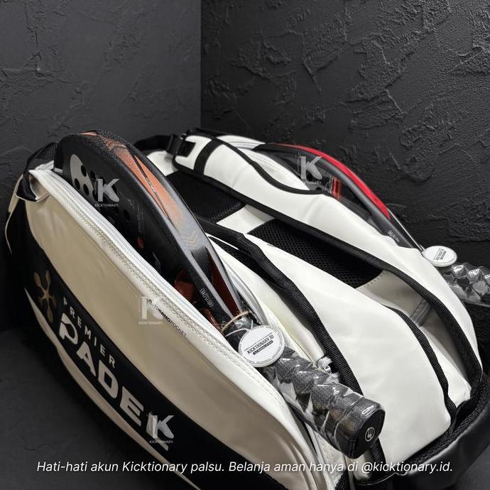 Tins- Bullpadel Bpp25001 Vertex Premier White Padel Racket Bag ( Authentic)