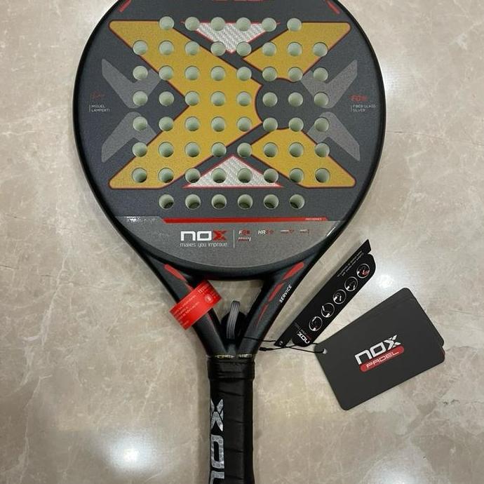 Tins- Nox Ml10 Pro Cup Rough Surface Brand New Padel Racket 25