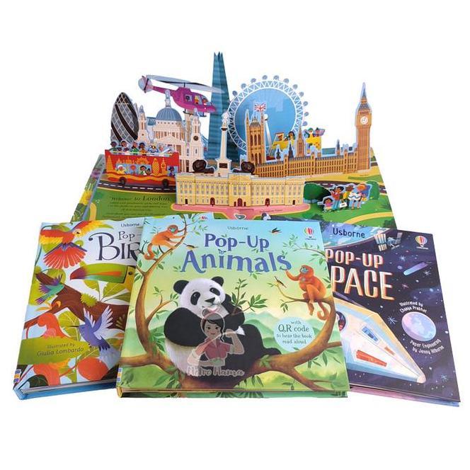 Buku Usborne Pop Up 3D Edukasi Anak Berkualitas