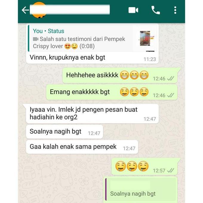 Foodcurt- Pempek Emak Indah - Pempek Palembang Ikan Tenggiri - Paket 4 Pax
