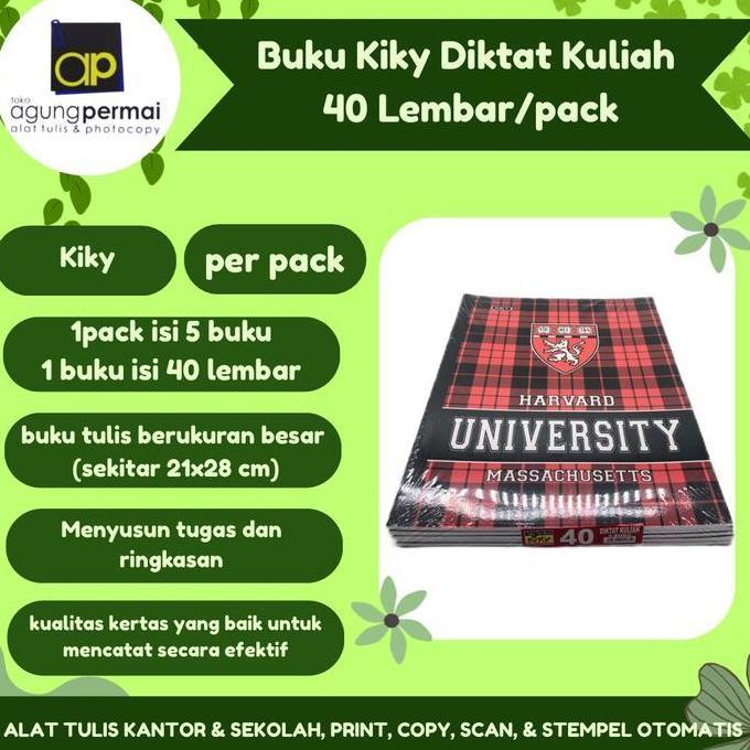 Buku Tulis Diktat Kuliah Kiky