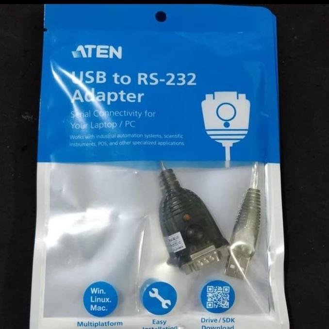 kabel converter printer usb to serial Rs232 kabel Usb to Rs232 Atend