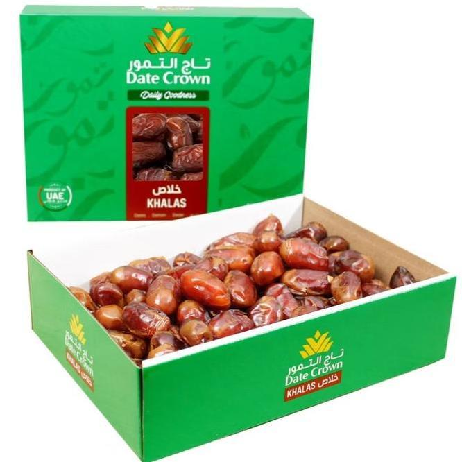 Date Crown Khalas 1 Kg Kurma Date Crown Khalas
