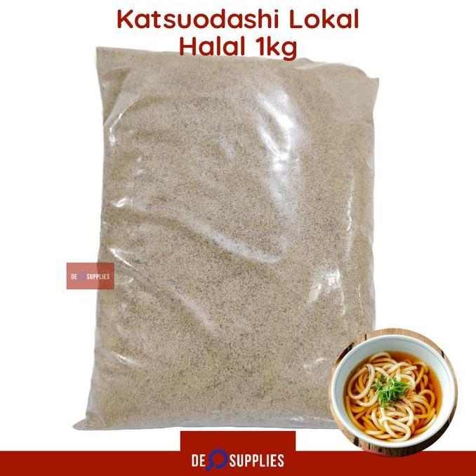 KATSUODASHI BUBUK HALAL 1KG - DASHI BONITO POWDER KATSUO DASHI KALDU